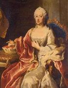 Jacopo Amigoni Portrait of Maria Anna of Sulzbach France oil painting artist
